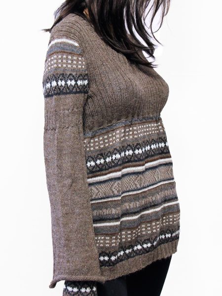 Agata Natural Alpaca Jumper Womens
