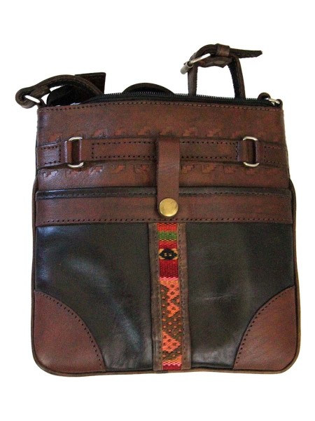 Leather-Crossbody-Bag-Men-Handmade-Andean-Detail
