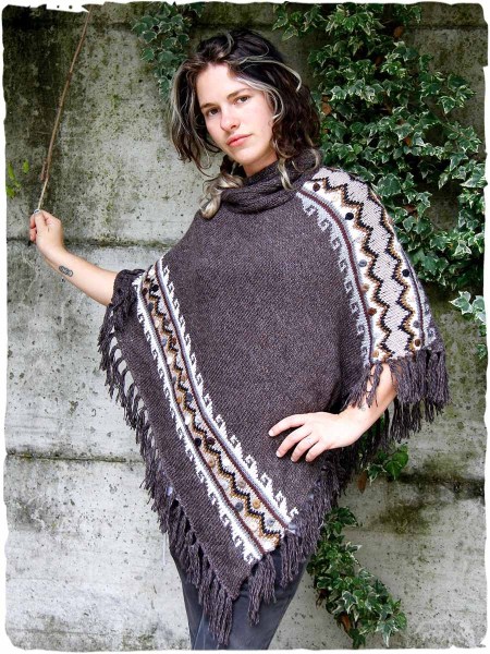 Embroidered-Womens-Poncho