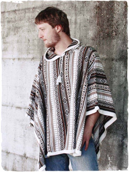 Mens-Poncho