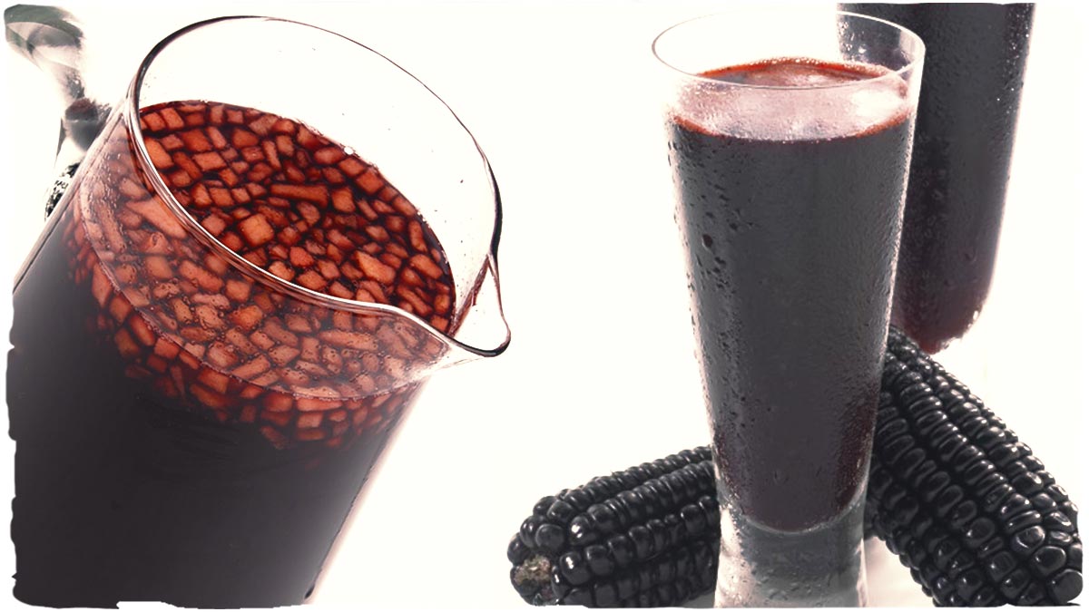 Chicha Morada traditional soft drink