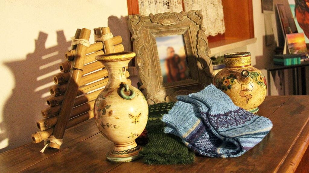 Short wool leg-warmers alpaca wool leg warmers