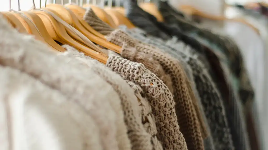 Unique Christmas gifts Wool sweaters on display, Unique Christmas gifts ideas