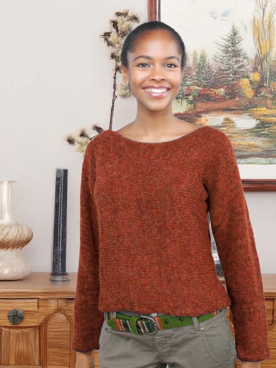 Knit jumper Lorna slow fashion